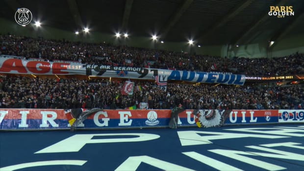 Lionel Messi words during Ballon d'Or presentation at Parc des Princes